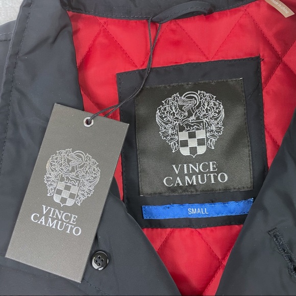 Vince Camuto New Navy with Red Lining Size Small - Picture 4 of 16